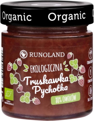 PYCHOTKA TRUSKAWKA BIO 200 g - RUNOLAND