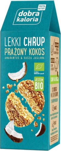 ASSIETTES CHRUPLE CLAIR A LA NOIX DE COCO BIO 80 g - DOBRA KALORIA