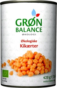 PICKLED CHICKPEAS BIO 420 g - GRON BALANCE