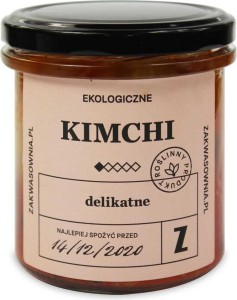 KIMCHI DELIKATNE BIO 300 g - ZAKWASOWNIA