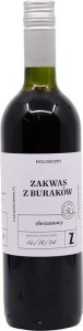 ZAKWAS Z BURAKÓW Z CHRZANEM BEZGLUTENOWY BIO 700 ml - ZAKWASOWNIA
