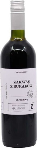 SOURDOUGH WITH BEETROOT AND HORSERADISH GLUTEN-FREE BIO 700 ml - ZAKWASOWNIA