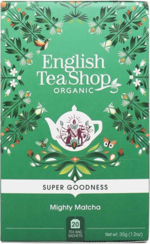 Thé vert matcha puissant 20x1,75g BIO 35 g English Tea Shop