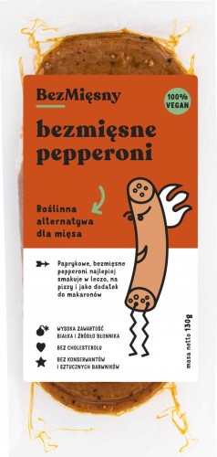Veganistische pepperoni 130 g Meatless Meat