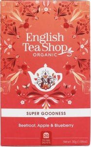 Herbal tea with beet, apple and wild rose fruit 20x1,5 g BIO 30 g English Tea Shop 
