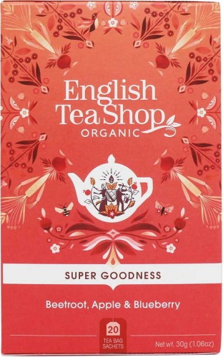 Kruidenthee met rode biet, appel en rozenbottel 20x1,5 g BIO 30 g English Tea Shop