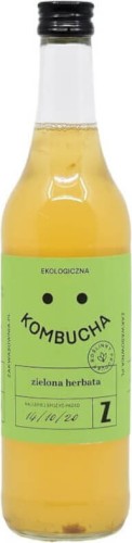 BIO GROENE THEE KOMBUCH 500 ml - ZUREN