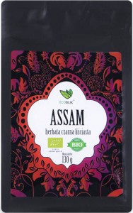 HERBATA CZARNA LIŚCIASTA ASSAM BIO 130 g - ECOBLIK