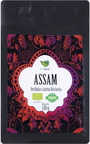 BLACK LEAF THEE ASSAM BIO 130 g - ECOBLIK