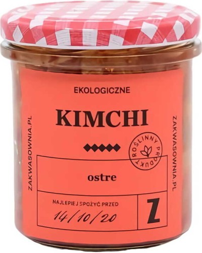 KIMCHI OSTRE BIO 300 g - ZAKWASOWNIA