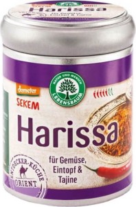 HARISSA - MIX OF SPICES BIO 70 g - LEBENSBAUM