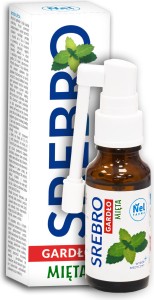 Colloidal silver Throat 10 ppm spray 20ml Nelfarma