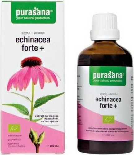 GOUTTES D'ECHINACEA FORTE (ECHINACEA VIOLETTE) BIO 50 ml - PURASANA