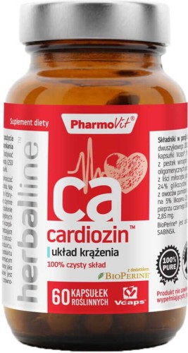 Cardiozin met toevoeging van BioPerine 60 capsules Vcaps PharmoVit Herballine