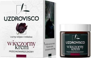 Anti-rimpel nachtcrème met zwarte tulp en trehalose 50 ml - Uzdrovisco