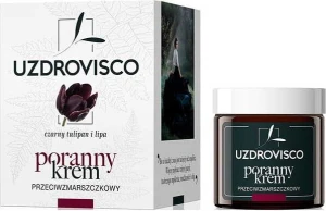 Anti-rimpel gezichtscrème voor de dag - zwarte tulp en linde 50 ml - Uzdrovisco