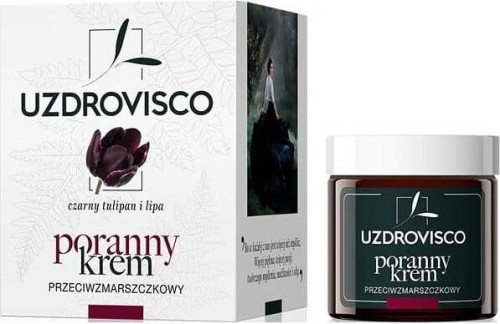 Anti-rimpel gezichtscrème voor de dag - zwarte tulp en linde 50 ml - Uzdrovisco