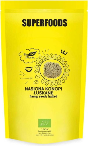 BIO GESCHOPTE HENNEPZADEN 600 g - BIO PLANET