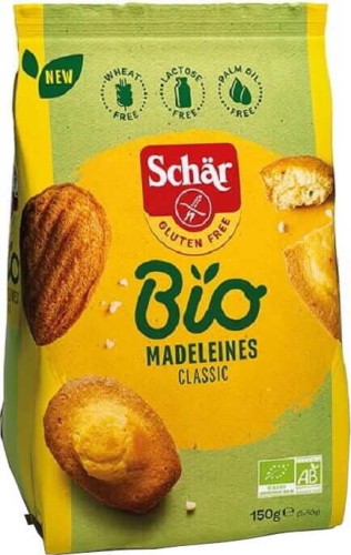 Madeleines klassieke glutenvrije cupcakes BIO 150 g Schar