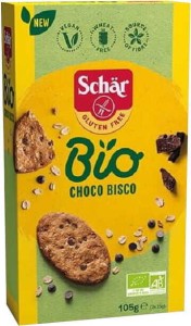Choco-biscokoekjes met haver en chocolade glutenvrij BIO 105 g Schar