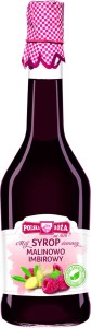 Frambozen-gembersiroop 500 ml Polska Róża