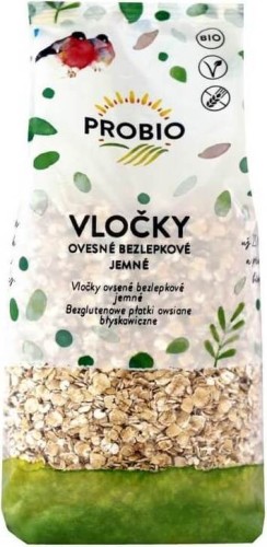 FLOCONS D'AVOINE, SANS GLUTEN BIO 500 g - PROBIO