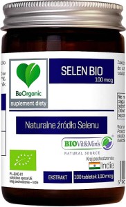SELENE EXTRACT BIO 100 TABLETS (100 mcg) - BE ORGANIC