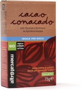 Fair Trade cacaopoeder BIO glutenvrij 75g Ecor