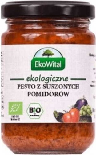 Zongedroogde tomatenpesto BIO 140 g Ekowital