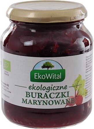 Buraczki marynowane BIO 340 g  Ekowital