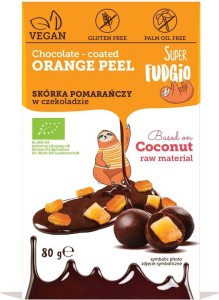 Sinaasappelschil in chocolade BIO 80 g Super Fuggio