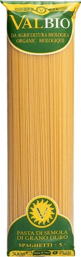 PASTA (SEMOLINE) SPAGHETTI BIO 500 g - VALBIO