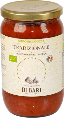 TRADITIONAL TOMATO SAUCE BIO 680 g - PASTIFICIO DI BARI
