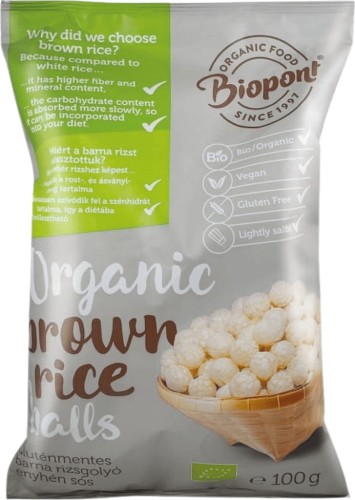 RICE CRUST LIGHT SALTED GLUTEN-FREE BIO 100 g - BIOPONT