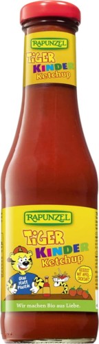 KETCHUP VOOR KINDEREN TIGER BIO 450 ml - RAPUNZEL
