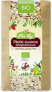 PŁATKI OWSIANE BEZGLUTENOWE BIO 350 g - BIO RAJ