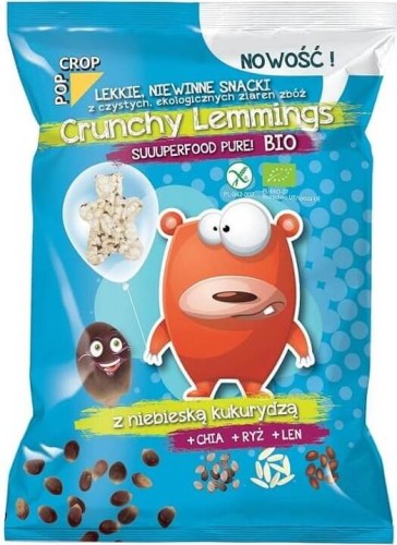 CROQUANTS LEMMINGS BIO CRUNCHY 70 g - POPCROP