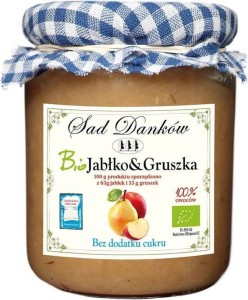 POMME - POIRE B / C BIO 260 g - SAD DANKÓW