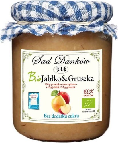 POMME - POIRE B / C BIO 260 g - SAD DANKÓW