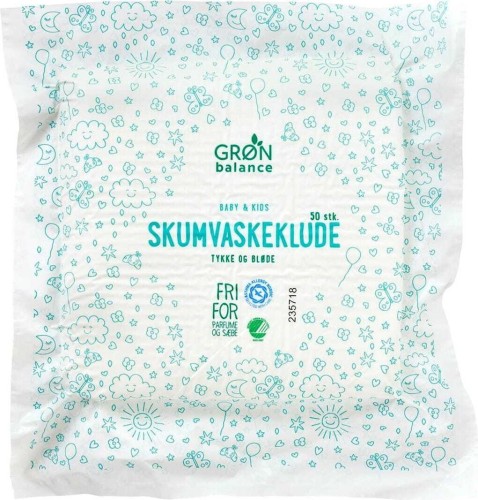 FOAM WASHERS FOR CHILDREN AND BABIES 50 pcs. - GRON BALANCE