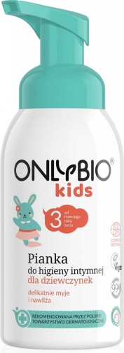 FOAM FOR INTIMATE HYGIENE FOR GIRLS FROM 3 YEARS OLD ECO 300 ml - ONLY BIO (BABY)