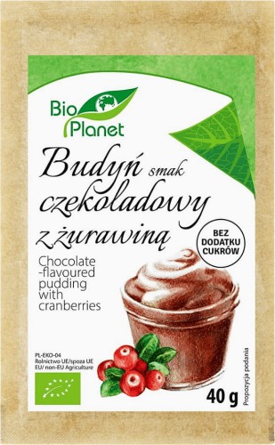 CHOCOLADE SMAAK MET CRANBERRY BIO 40 g - BIO PLANET