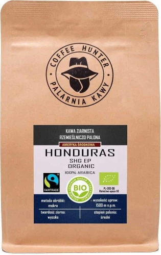 ARABICABONEN 100% HONDURAS FAIR TRADE BIO 250 g - COFFEE HUNTER