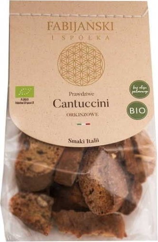SPELLED COOKIES WITH ALMONDS CANTUCCINI BIO 100 g- FABIJAŃSCY