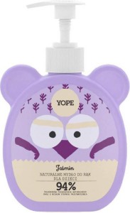 Natural hand soap liquid for children Jasmine 400ml Yope