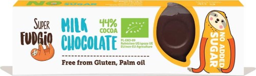 Melkchocoladereep zonder suiker BIO 40 g MEGUSTO