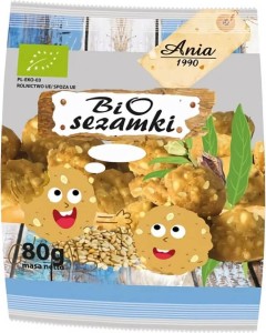 CAKES MET SESAM BIO 80 g - BIO ANIA