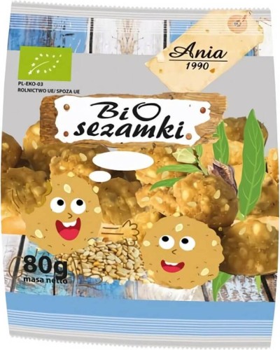 CAKES MET SESAM BIO 80 g - BIO ANIA