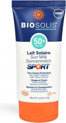 SUNSCREEN MILK SPORT SPF 50+  ECO 75 ml - BIOSOLIS