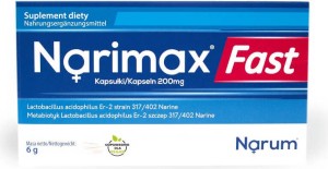 Narimax Fast Fast-metabioticum Narine 200 mg 30 capsules Narum